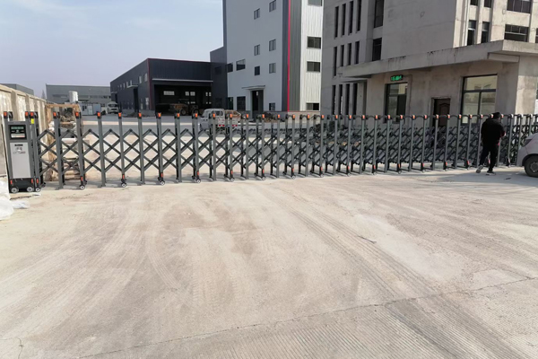 荊州瀚堃公司電動門、錐形旗桿安